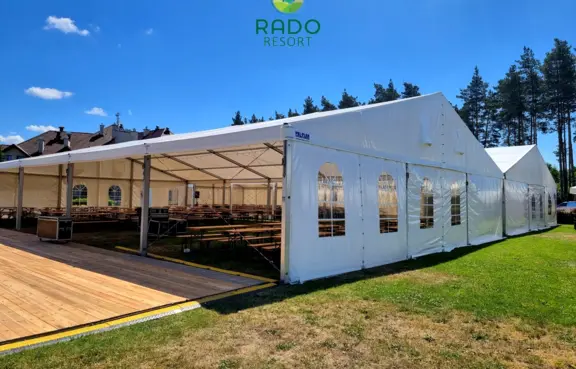 Hala namiotowa pod imprezy plenerowe