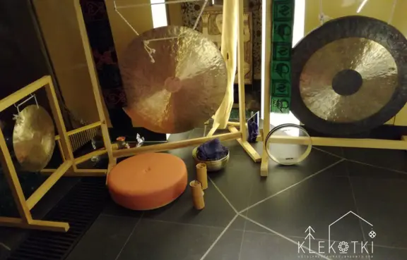 Klekotki Mazury masaż tybetański