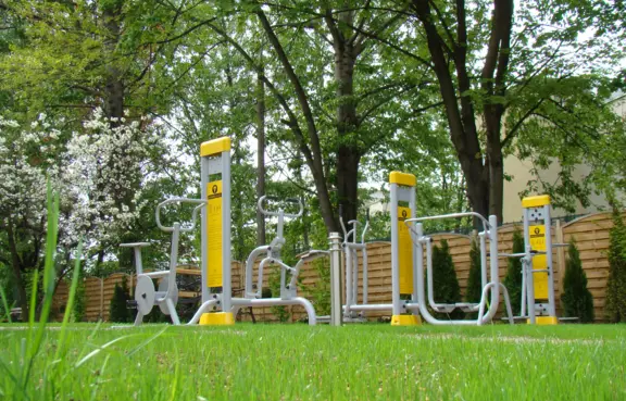 Siłownia w ogrodzie