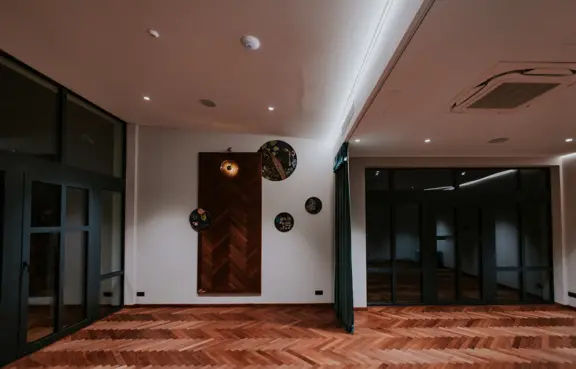 Sala do jogi/ masażu w strefie wellness