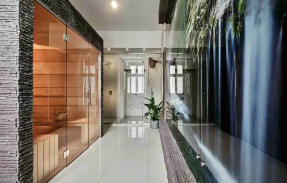 Hotel President Bielsko-Biała sauna.