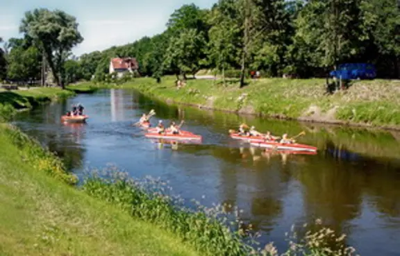 Spływy kajakowe rzeką Łyną