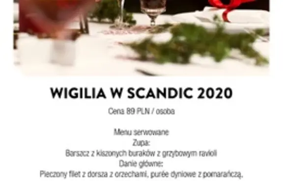 Wigilia w Scandic