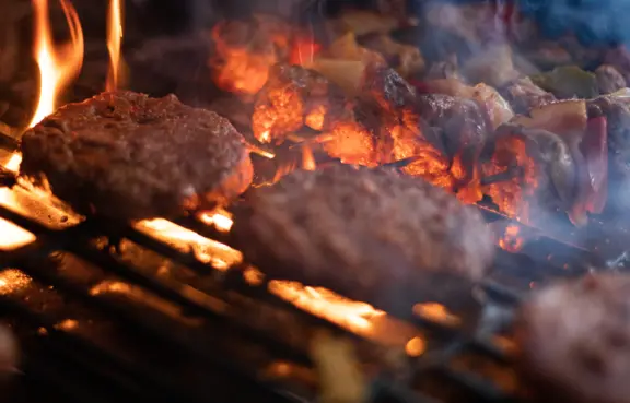 Live cooking BBQ w Suntago Villag