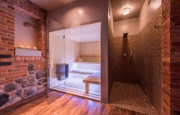 Pałac Warlity sauna
