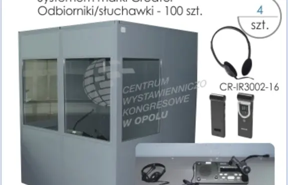 Kabiny do tłumaczeń symultanicznych