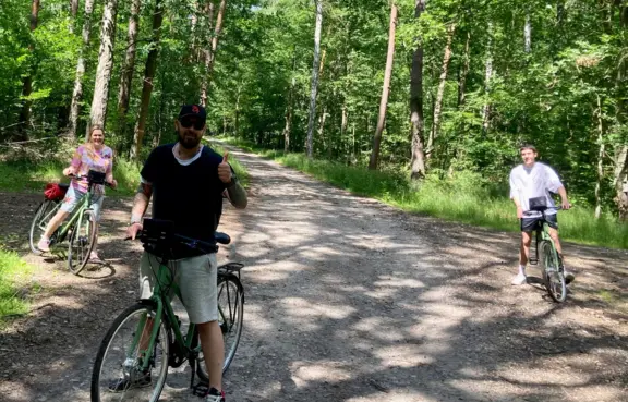 Góra Spokoju - rowery