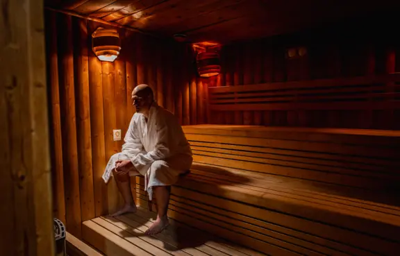 Pałac Poledno Bukowiec sauna sucha i sauna parowa