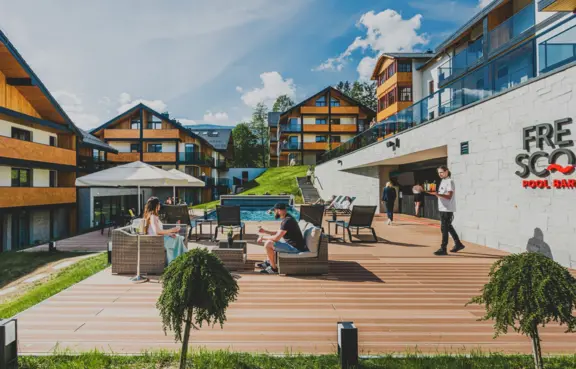 Tremonti Hotel, basen zewnętrzny