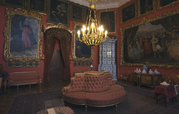Salon czerwony