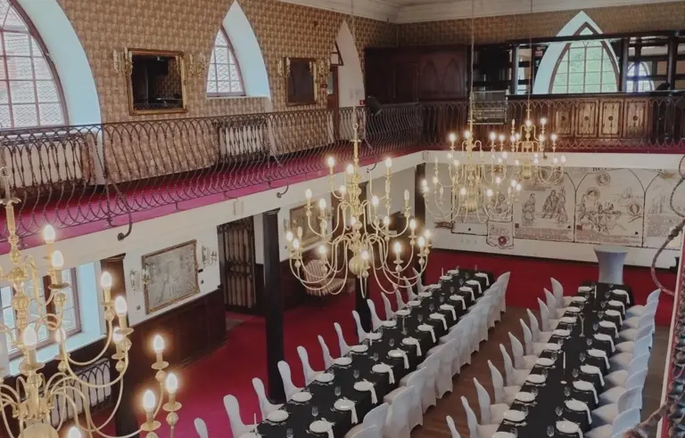 Zamek Gostyniński sala kolumnowa