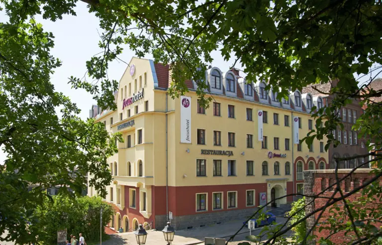 Hotel Focus Szczecin widok z zewnątrz