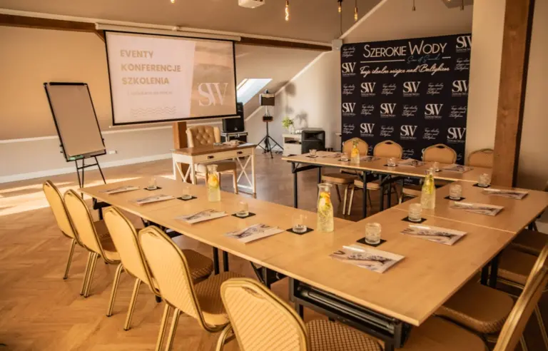Szerokie Wody Ustka sala konferencyjna