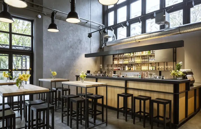 Kuchnia Żoliborz Warszawa strefa barowa