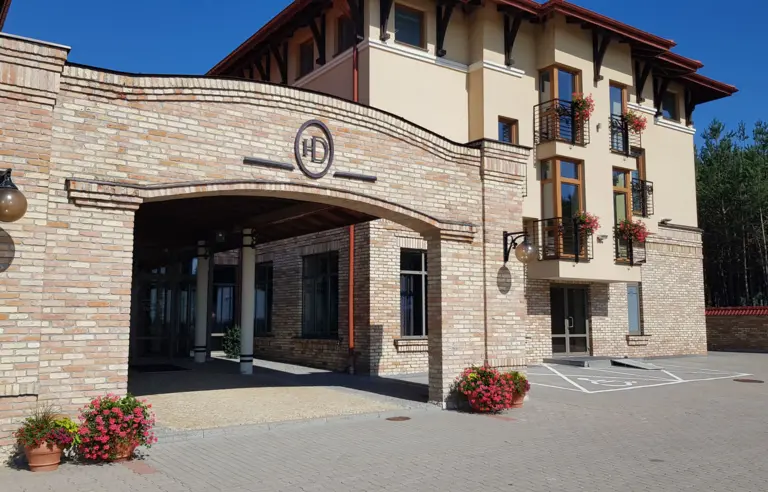 Hotel Delfina Choroszcz Główne wejście