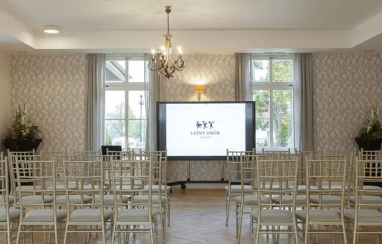 Leśny Dwór Sulęczyno sala bankietowa