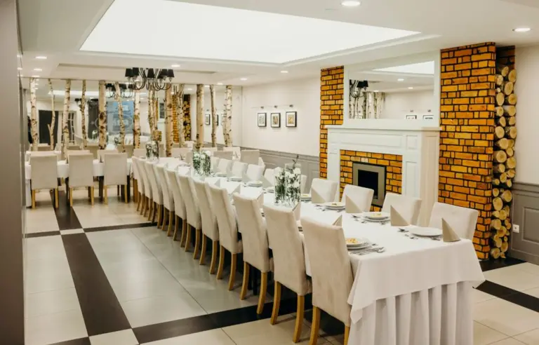 Villa Ustronie Lesne Lubiszewo Tczewskie sala bankietowa