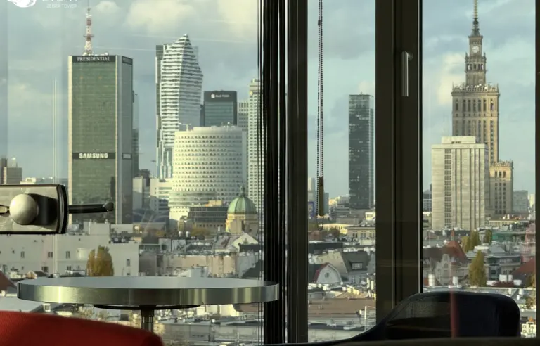 Sala Zebra Tower z widokiem
