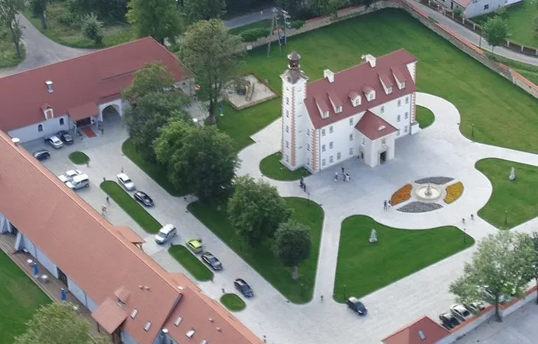 widok obiektu z lotu ptaka