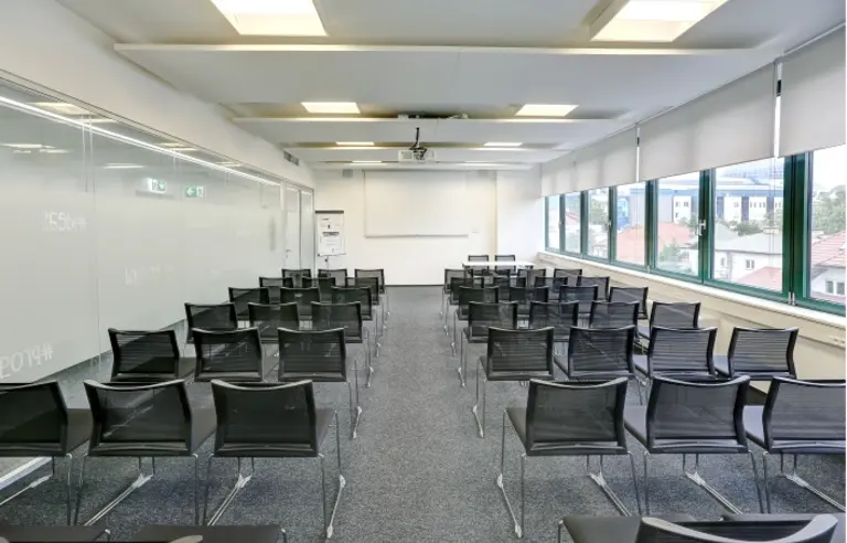 Sala 6 - ustawienie teatralne