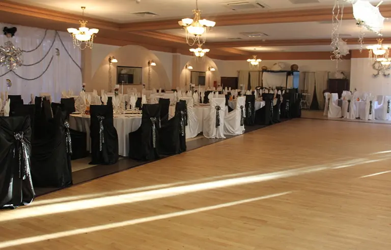 Sala Wielka - ustawienie bankietowe