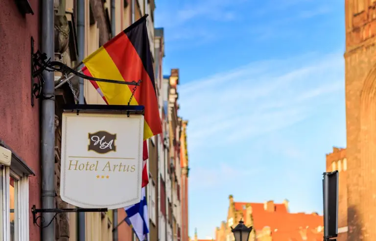 Hotel Artus Gdańsk panorama