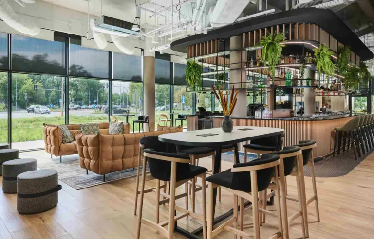 Campanile PRIME Warsaw Airport lobby