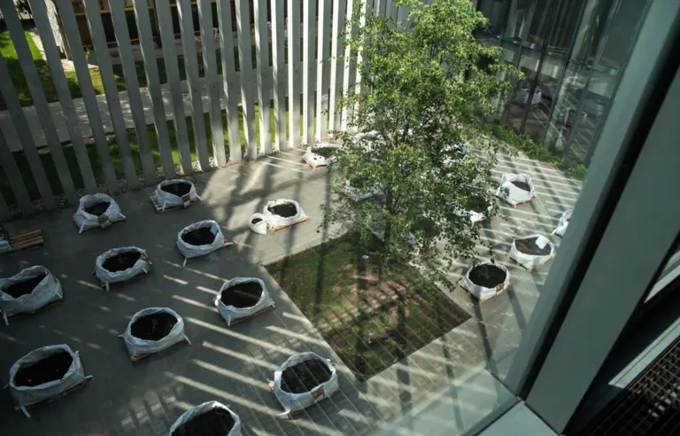 Centrum Spotkania Kultur Lublin patio