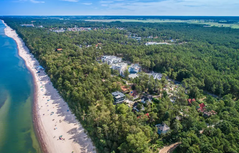 Położenie Resortu - widok z lotu ptaka