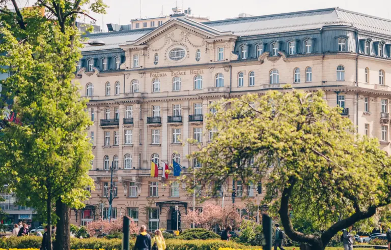 Hotel Polonia Palace fasada