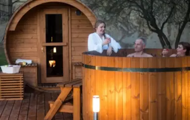 Zacisze Nad Nida Resort Pinczow bania