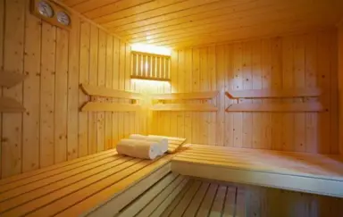 Centrum Zdrowia i Rekreacji GEOVITA w Złockiem - sauna hotelowa