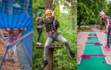 Atrakcje sportowe na miejscu dla dorosłych i dzieci od lat 3