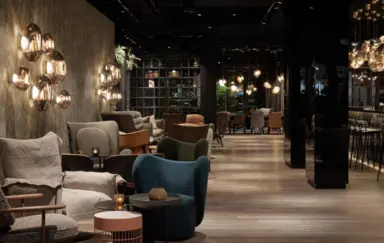 The Cloud One Gdańsk lobby