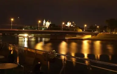 The Boat Hostel & Chill WIECZORNY PEJZAŻ Z GÓRNEGO POKŁADU