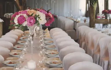 Rezydencja Leśna Chata Jastrowie sala bankietowa