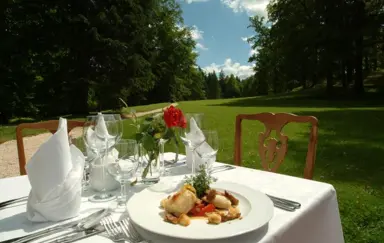 Taras przy restauracji