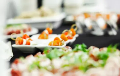 Przystawki bufetowe.