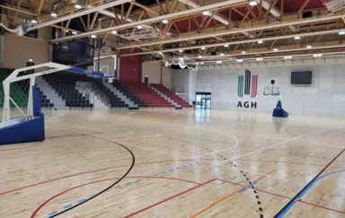 Hala sportowa Akademii Górniczo-Hutniczej Krakow