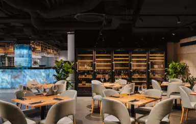 Restauracja VODA Warszawa sala