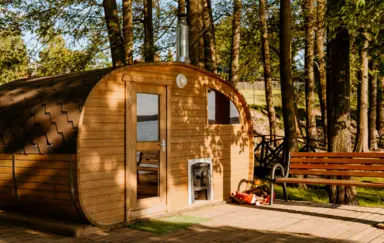 Nadjeziorna sauna - Ruska Bania