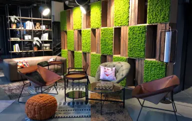 Hotel Moxy Poznań lobby