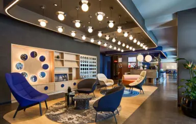 Hotel ibis Styles Katowice Airport lobby