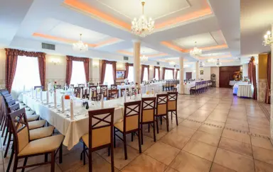 Hotel Pod Herbem Białystok sala bankietowa