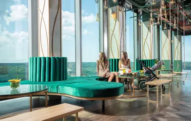 Olivia Star restauracja na 32 piętrze