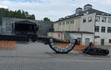 Centrum Nauki i Sztuki Stara Kopalnia Walbrzych teren otwarty