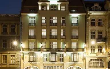 Hotel NH Poznań **** widok w nocy