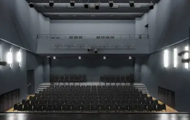 Ośrodek Kultury w Oławie sala widowiskowa