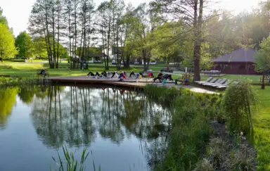 Ogród ze strefą chillout