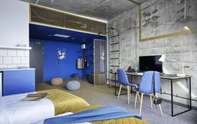 Arche Hotel Geologiczna Warszawa pokoj